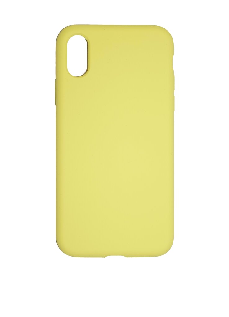 Silikona vāciņš iPhone X/XS SOUNDBERRY, krāsa - MAKARŪNS (MACAROON) cena un informācija | Telefonu vāciņi, maciņi | 220.lv
