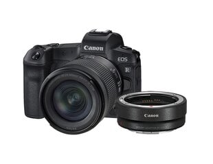 Canon EOS R + RF 24-105mm F4-7.1 IS STM + Mount Adapter EF-EOS R цена и информация | Цифровые фотоаппараты | 220.lv