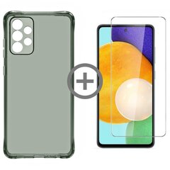 Full protection set cиликоновый чехол + защитное стекло Soundberry Basic для Samsung Galaxy A52/A52 5G/A52s 5G цена и информация | Чехлы для телефонов | 220.lv