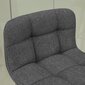 Divu krēslu komplekts SoBuy FST50-DG, pelēks/brūns cena un informācija | Virtuves un ēdamistabas krēsli | 220.lv