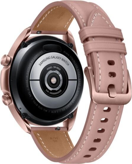 Samsung Galaxy Watch3 SM-R850 Mystic Bronze cena un informācija | Viedpulksteņi (smartwatch) | 220.lv