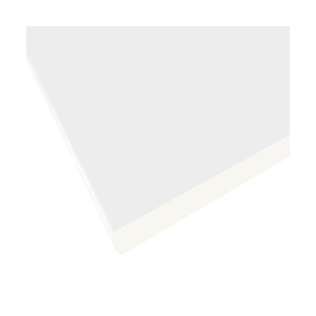 Sienas plaukts Floorpol 260x60 cm, balts cena un informācija | Plaukti | 220.lv