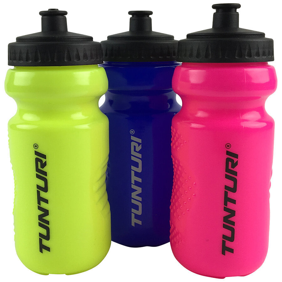 Sporta pudele Tunturi rozā, 500 ml cena un informācija | Ūdens pudeles | 220.lv