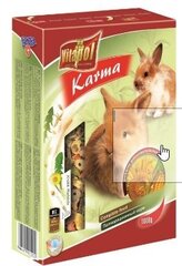 VITAPOL Pilnvērtīga barība trušiem 500g цена и информация | Корм для грызунов | 220.lv