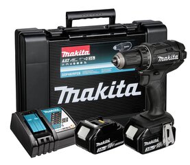 Аккумуляторная дрель-шуруповерт Makita DDF482RFEB цена и информация | Шуруповерты, дрели | 220.lv