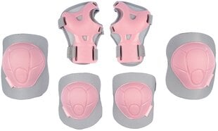 Защитный набор для детей Nijdam Concrete Rose цена и информация | Tempish TAKY комплект защиты коленей, локтей и запястий, черный размер S | 220.lv