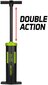 Rokas pumpis Abbey Double Action 2x2.0l цена и информация | Piepūšamie matrači un mēbeles | 220.lv