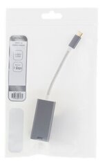 Deltaco USBC-GIGA4, USB-C, RJ45, 0.06 м цена и информация | Кабели и провода | 220.lv