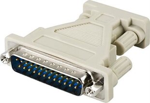 Deltaco DEL-85, DB25/DB9 cena un informācija | Adapteri un USB centrmezgli | 220.lv