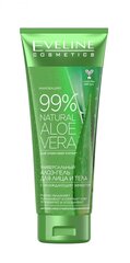 Увлажняющий гель для лица и тела Eveline Cosmetics 99% Natural Aloe Vera, 250 мл цена и информация | Кремы, лосьоны для тела | 220.lv
