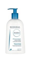 Barojošs krēmīgs tīrīšanas līdzeklis sausai ādai Bioderma Atoderm Creme De Douche, 500ml cena un informācija | Dušas želejas, eļļas | 220.lv