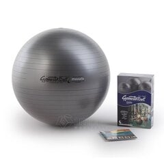 Vingrošanas bumba Original Pezzi Gymnastik Ball Maxafe 53 cm, melna cena un informācija | Vingrošanas bumbas | 220.lv