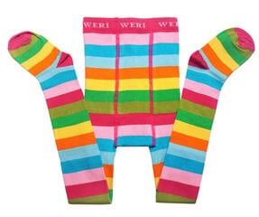 Детские коготки «Полоски» цена и информация | Колготки, носочки для новорожденных | 220.lv