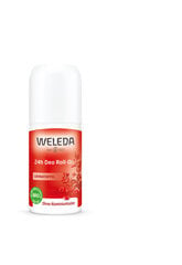 Rullīšu dezodorants ar granātābolu ekstraktu Weleda 24h Granatapfel, 50 ml cena un informācija | Dezodoranti | 220.lv