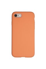Silikona vāciņš iPhone 7/8/SE2020 SOUNDBERRY, krāsa - MANDARĪNS (TANGERINE) cena un informācija | Telefonu vāciņi, maciņi | 220.lv