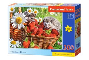 Пазл Castorland Strawberry Dessert, 200 д. цена и информация | Пазлы | 220.lv