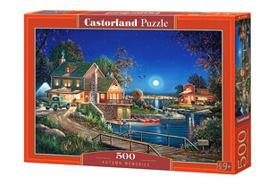 Puzle Castorland Autumn Memories, 500 det. cena un informācija | Puzles, 3D puzles | 220.lv