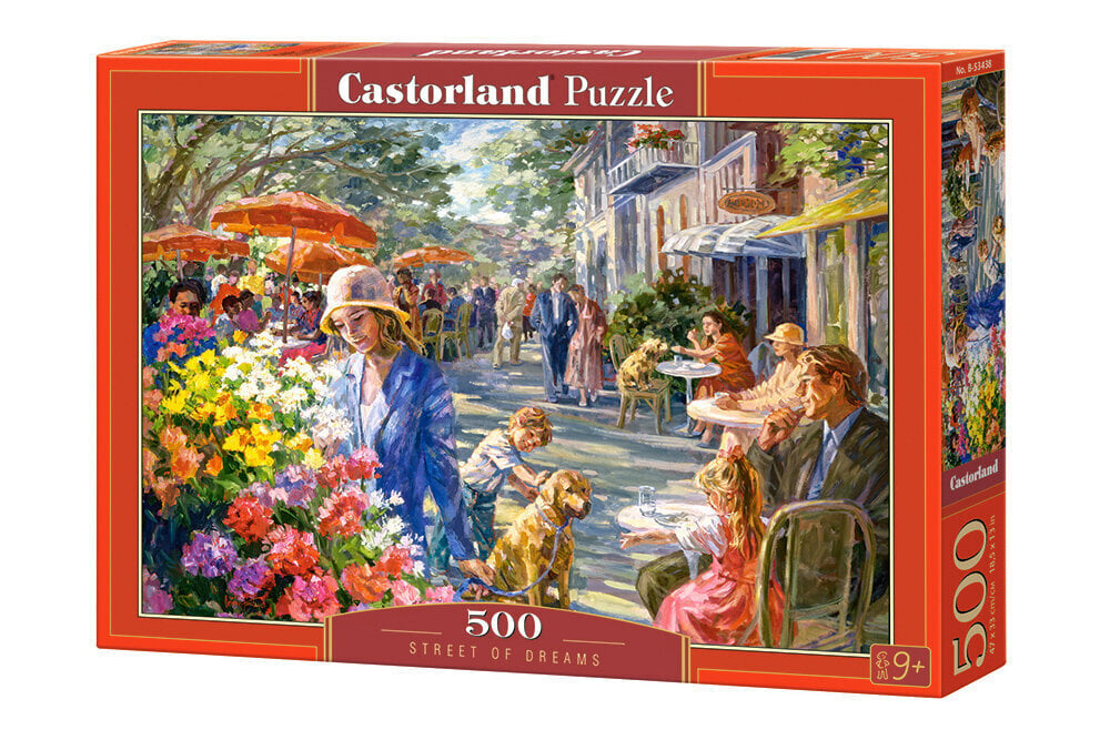 Puzle Castorland Street Of Dreams, 500 det. cena un informācija | Puzles, 3D puzles | 220.lv