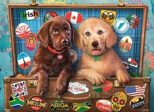 Пазл Castorland Puzzle Stowaway Pups, 300 дет. цена и информация | Пазлы | 220.lv