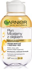 Attīrošs micelārais ūdens ar divfāžu eļļām Garnier Skin Naturals, 100 ml cena un informācija | Sejas ādas kopšana | 220.lv