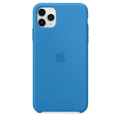 Apple Silicone Case, piemērots iPhone 11 Pro Max, zils cena un informācija | Telefonu vāciņi, maciņi | 220.lv