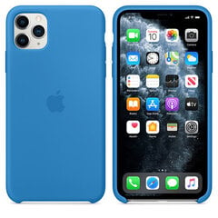 Apple Silicone Case, piemērots iPhone 11 Pro Max, zils cena un informācija | Telefonu vāciņi, maciņi | 220.lv