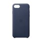 Apple Leather Case MXYN2ZM/A Midnight Blue cena un informācija | Telefonu vāciņi, maciņi | 220.lv