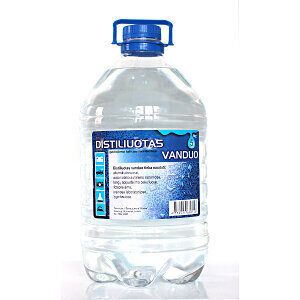 Destilēts ūdens 5L cena un informācija | Vējstiklu un dzesēšanas šķidrumi | 220.lv