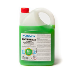 NORDLINE Охлаждающая жидкость зеленая -35 ° C (G11) 4 кг цена и информация | Очищающие и охлаждающие жидкости | 220.lv