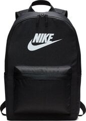 Sporta mugursoma Nike Hernitage, 20 l, melna cena un informācija | Sporta somas un mugursomas | 220.lv