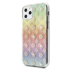 Guess Iridescent 4G Peony, для iPhone 11 Pro, прозрачный/разноцветный цена и информация | Чехлы для телефонов | 220.lv