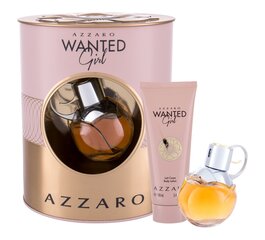 Komplekts Azzaro Wanted Girl sievietēm: parfimērijas ūdens EDP 50 ml + ķermeņa losjons 100 ml цена и информация | Женские духи | 220.lv