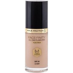 Основа для макияжа Max Factor Facefinity 3-In-1 Foundation - Ivory SPF20, 30 мл цена и информация | Пудры, базы под макияж | 220.lv