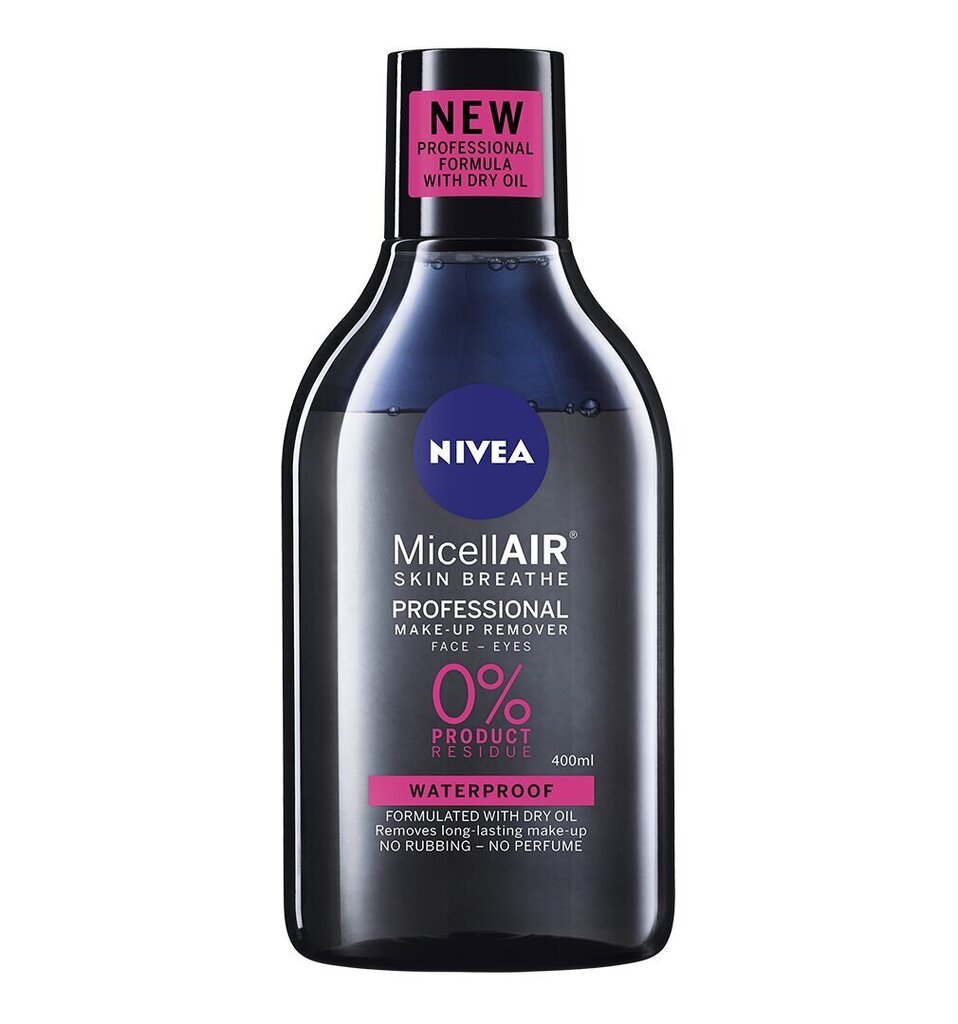 Micelārais ūdens Nivea MicellAir Skin Breath 400 ml cena un informācija | Sejas ādas kopšana | 220.lv