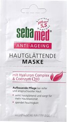 Mitrinoša un nostiprinoša sejas maska ​​ar hialuronskābi un Q10 Sebamed Anti-Ageing 2 x 5 ml. cena un informācija | Sejas maskas, acu maskas | 220.lv