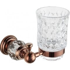 Mexen Estela стакан с держателем, rose gold цена и информация | Аксессуары для ванной комнаты | 220.lv
