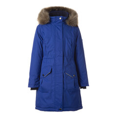 Huppa зимняя куртка для девочек Mona 2, синяя, 70035 цена и информация | Зимняя одежда для детей | 220.lv