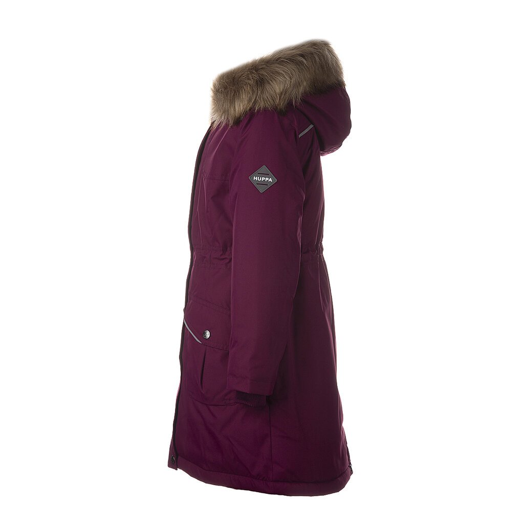 Huppa ziemas jaka meitenēm Mona 2, 300 g, bordo cena un informācija | Ziemas apģērbs bērniem | 220.lv