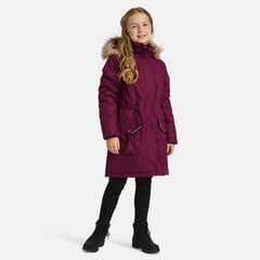 Huppa ziemas jaka meitenēm Mona 2, 300 g, bordo cena un informācija | Ziemas apģērbs bērniem | 220.lv