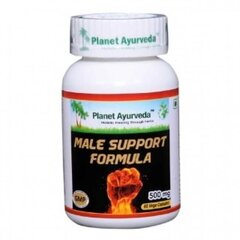 Uztura bagātinātājs Vīriešu Atbalsta Formula, Male Support Formula 60 kapsulas, Planet Ayurveda™ цена и информация | Стимуляторы тестостерона | 220.lv