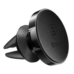 Baseus Magnetic dashboard car holder - Black cena un informācija | Auto turētāji | 220.lv