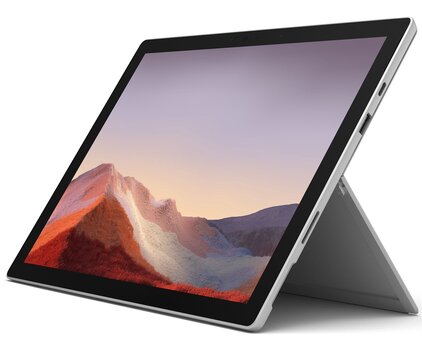 Планшет Microsoft Surface Pro 7, VDV-00003, 128 ГБ, Wi-Fi, серебристый цена и информация | Планшеты | 220.lv