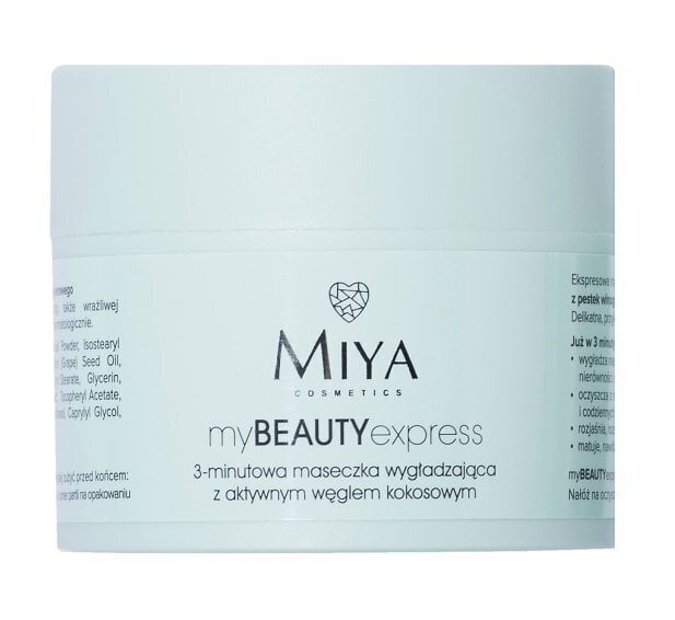 Attīroša sejas maska Miya My Beauty Express, 50 g cena un informācija | Sejas maskas, acu maskas | 220.lv