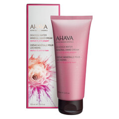 Минеральный крем для рук Ahava Cactus & Pink Pepper, 100 мл цена и информация | Кремы, лосьоны для тела | 220.lv