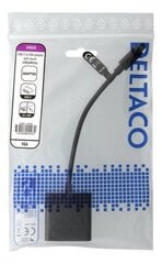 DELTACO USB 3.1 to VGA adapteris ar audio, USB type C - VGA, 10 cm цена и информация | Адаптеры и USB разветвители | 220.lv