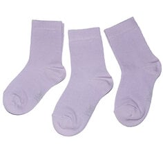 Детские одноцветные носки (3 пары в упаковке) цена и информация | Колготки, носочки для новорожденных | 220.lv