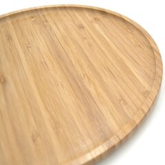 Šķīvis-paplāte servēšanai d 20cm, bambusa, MPL Consulting цена и информация | Посуда, тарелки, обеденные сервизы | 220.lv