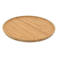 Šķīvis-paplāte servēšanai d 20cm, bambusa, MPL Consulting cena un informācija | Trauki, šķīvji, pusdienu servīzes | 220.lv