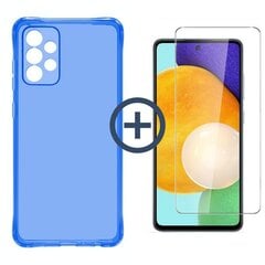 Full protection set cиликоновый чехол + защитное стекло Soundberry Basic для Samsung Galaxy A72/ A72 5G цена и информация | Чехлы для телефонов | 220.lv