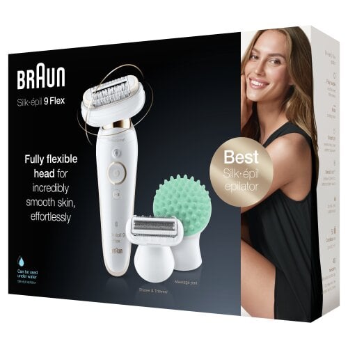 Braun Silk-epil 9 Flex 9020 цена и информация | Epilatori | 220.lv